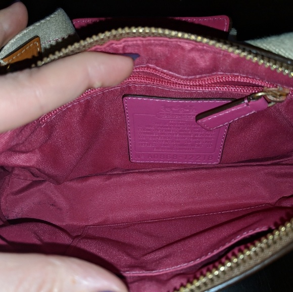 Plaid Coach Purse - Picture 3 of 3